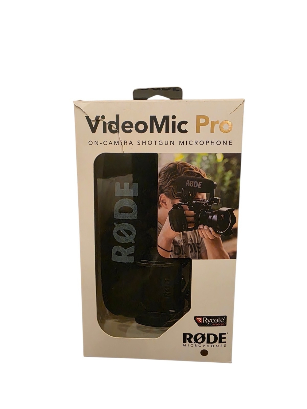 RODE VideoMic Pro On-Camera Shotgun Microphone - Black